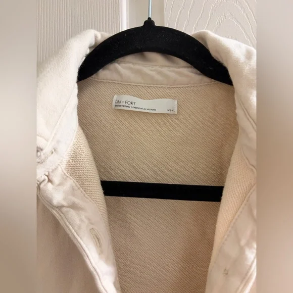 Oak & Fort Short Sleeve Button Up Shirt - Medium - Picture 2 of 6